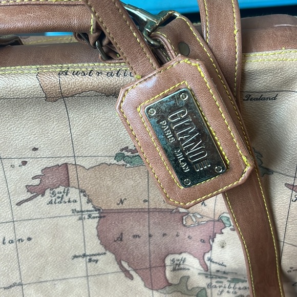 Gitano Bags Vintage Gitano World Map Travel Bag Poshmark